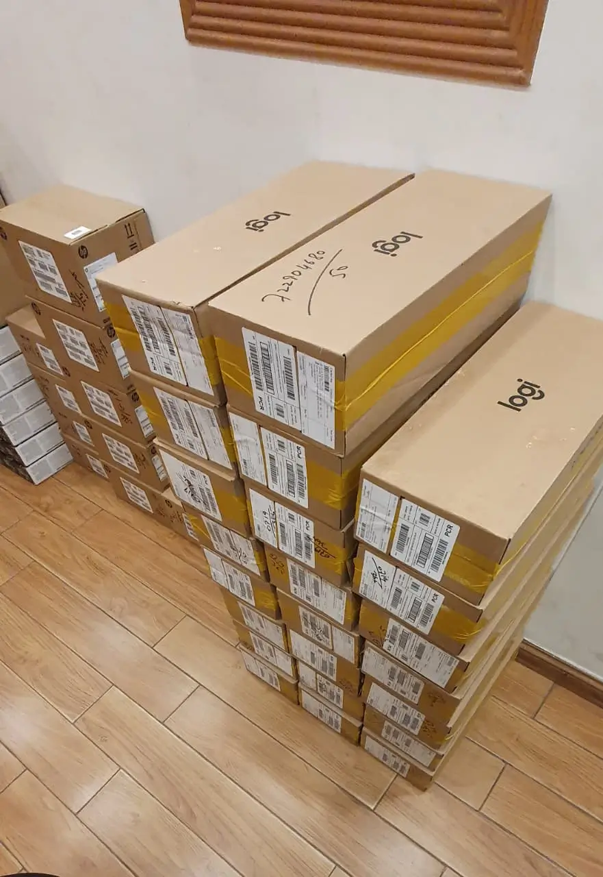 Logitech Warehouse Pakistan - Product delivery and preparation for shipment